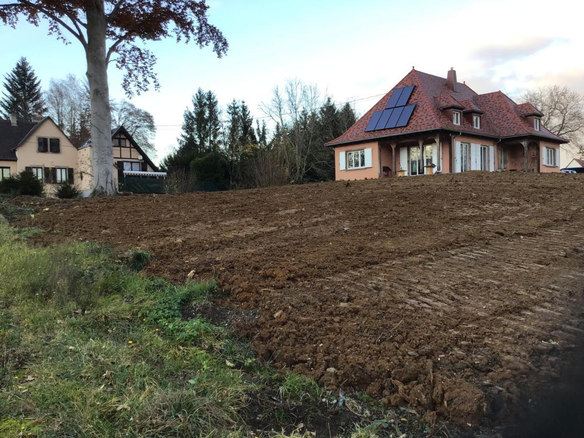 Domaine Des Trois Sorciers Bed and Breakfast Bouxwiller  Exteriör bild