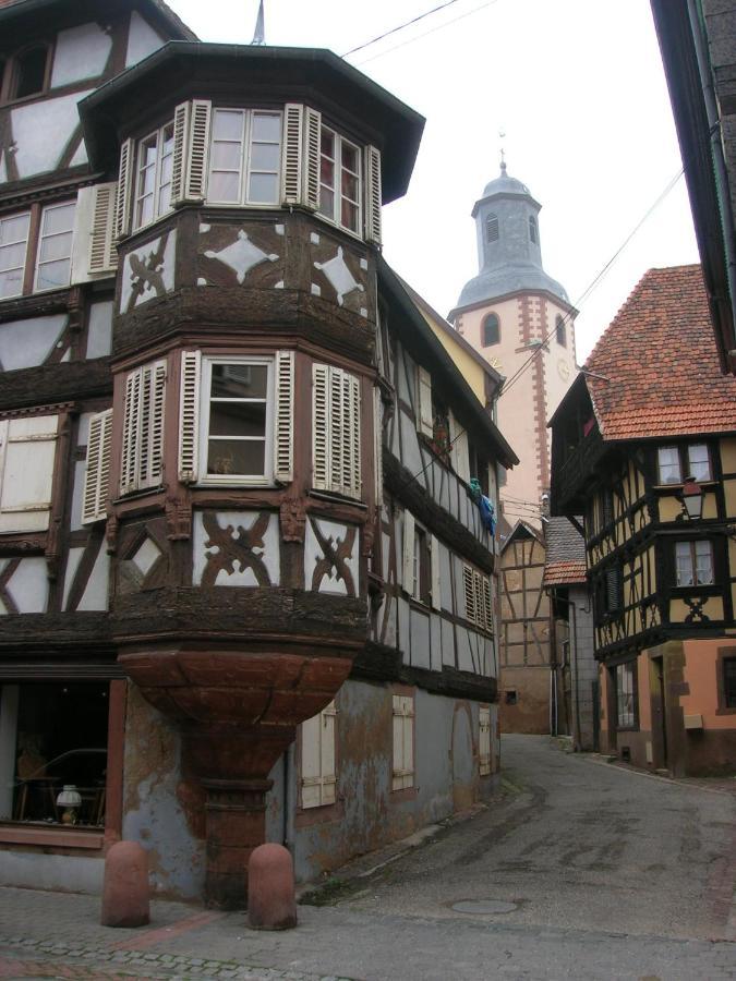 Domaine Des Trois Sorciers Bed and Breakfast Bouxwiller  Exteriör bild