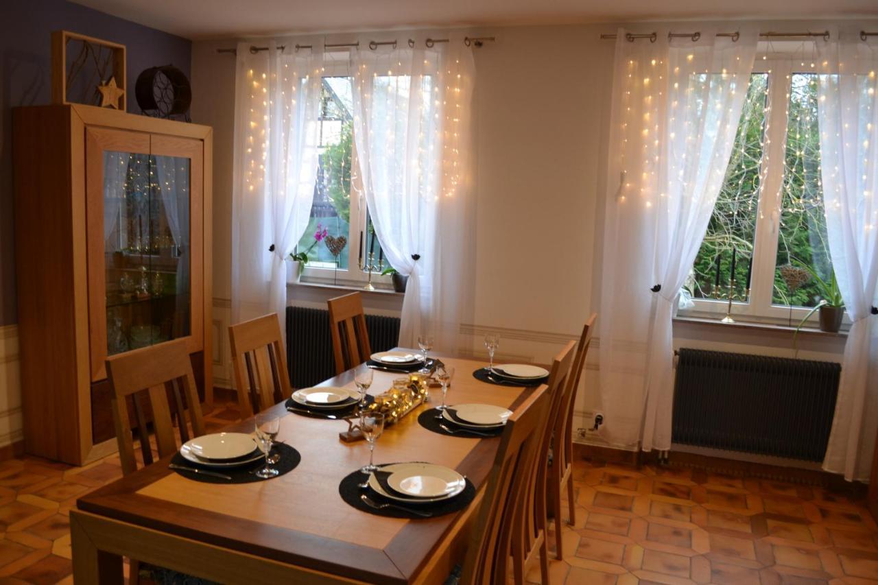 Domaine Des Trois Sorciers Bed and Breakfast Bouxwiller  Exteriör bild